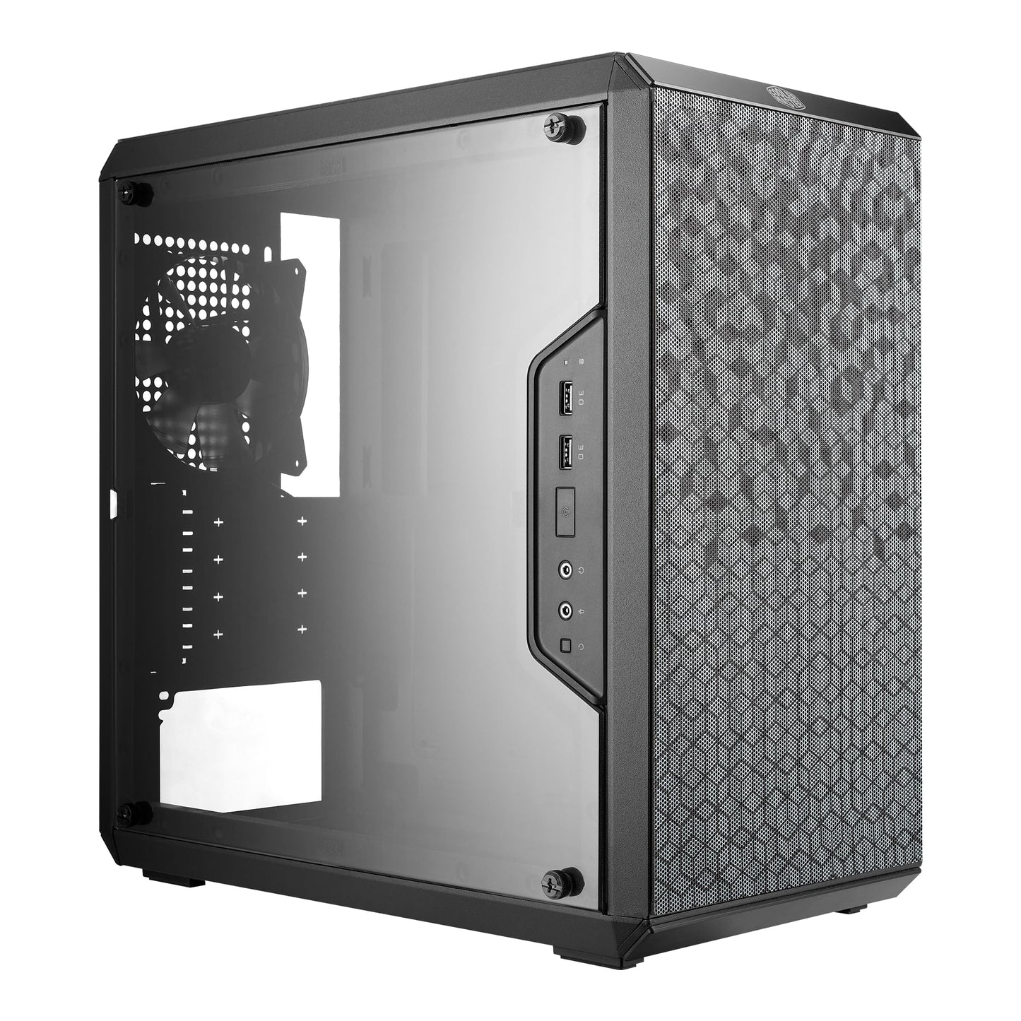 Cooler Master MasterBox Q300L Micro-ATX Tower with Magnetic Design Dust Filter, Transparent Acrylic Side Panel, Adjustable I/O & Fully Ventilated Airflow, Black (MCB-Q300L-KANN-S00) 🍁 All In One Marketplace Canada