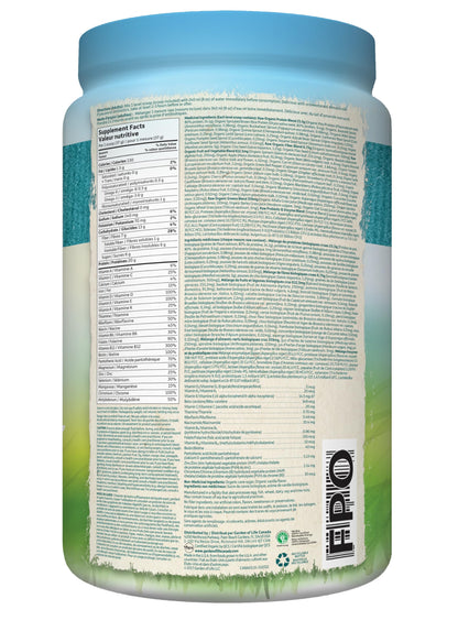 Garden of Life Raw All-in-One Shake, Lightly Sweet, 1038g, 28 Servings, 20g Plant Protein with 44 Superfoods, 21 Vitamins and Minerals for Daily Nutrition and Muscle Support