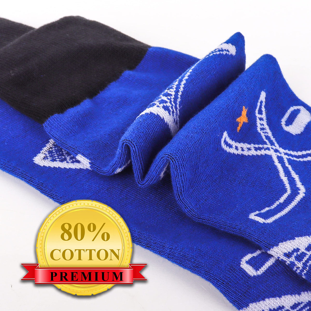 Moyel Hockey Socks Funny Gifts for Men Teen Boys Size 7-13 🍁 All In One Marketplace Canada