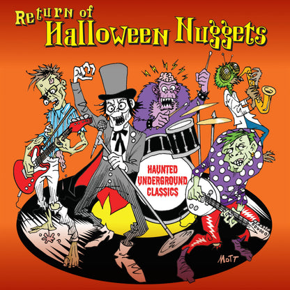 Le retour des Halloween Nuggets (Vinyle orange et noir éclaboussé)