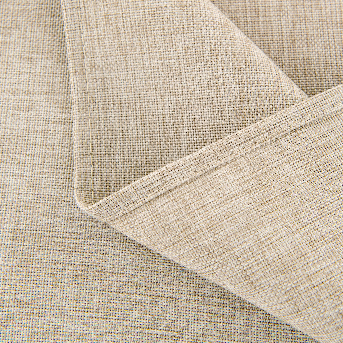 Hiasan Faux Linen Rectangle Tablecloth - Wrinkle Free, Washable Rust-Proof Rectangle Table Cloth for Kitchen Dining Room Holiday Table Cover for Party Dinner, Farmhouse, Beige, 54 X 80 Inch 🍁 All In One Marketplace Canada