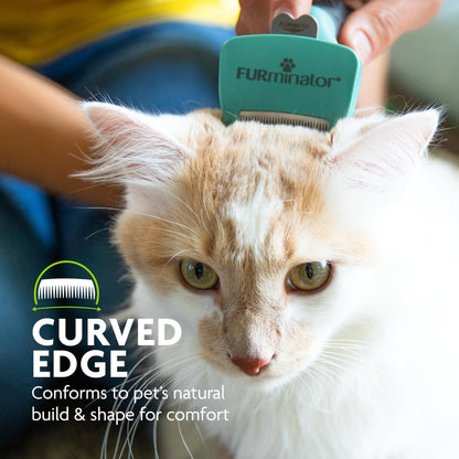 FURminator Short Hair deShedding Tool For Cats (Small) 🍁 All In One Marketplace Canada