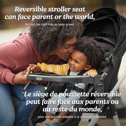 Graco Modes Trio Travel System | Riordan (Black) | 3-in-1 Baby Stroller and Car Seat Combo | Rear-Facing from 1.8-16 kg (4-35 lb) 🍁 All In One Marketplace Canada