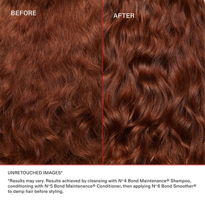 Olaplex N°.6 Bond Smoother: Leave-In Styling Treatment | Smooths, Conditions, & Strengthens | Frizz Control for Up to 72 Hours | For Coily, Curly, Straight, and Wavy, 100 mL / 3.3 Fl Oz - Available at All In One Marketplace Canada