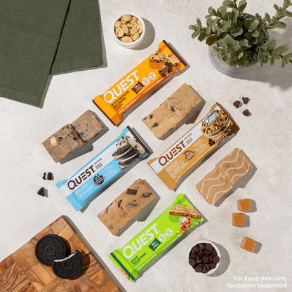 Quest Nutrition Apple Pie Flavored Protein Bar, High Protein, High Fibre, Gluten Free, 12ct 🍁 All In One Marketplace Canada