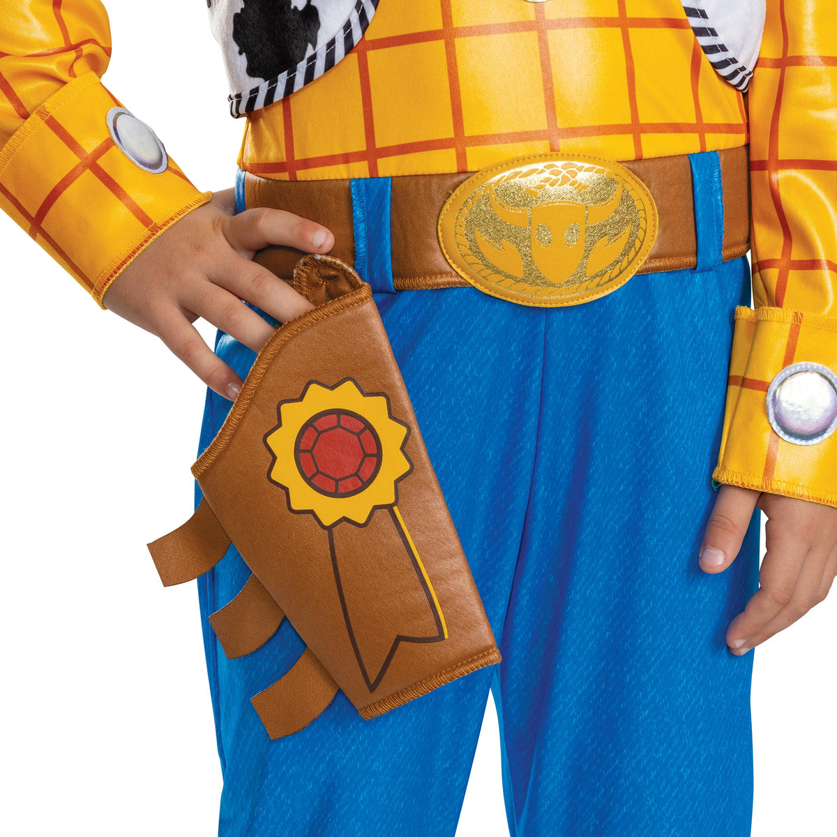 Disney Toy Story Woody Costume, Official Boys Halloween Dress Up Outfit, Size (7-8)