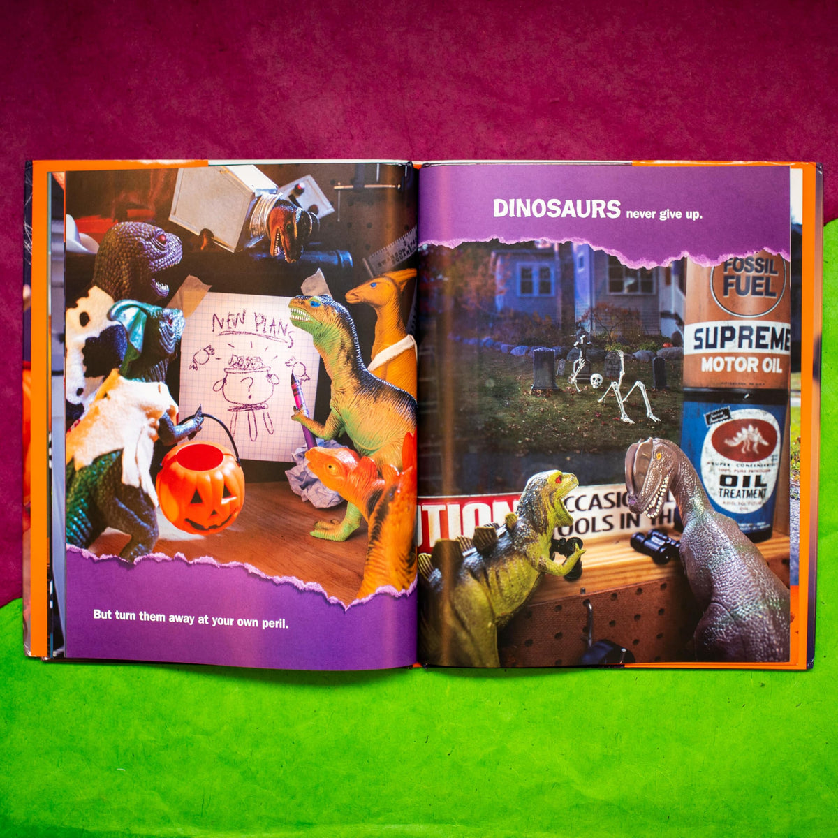 Ce que les dinosaures ont fait pour Halloween