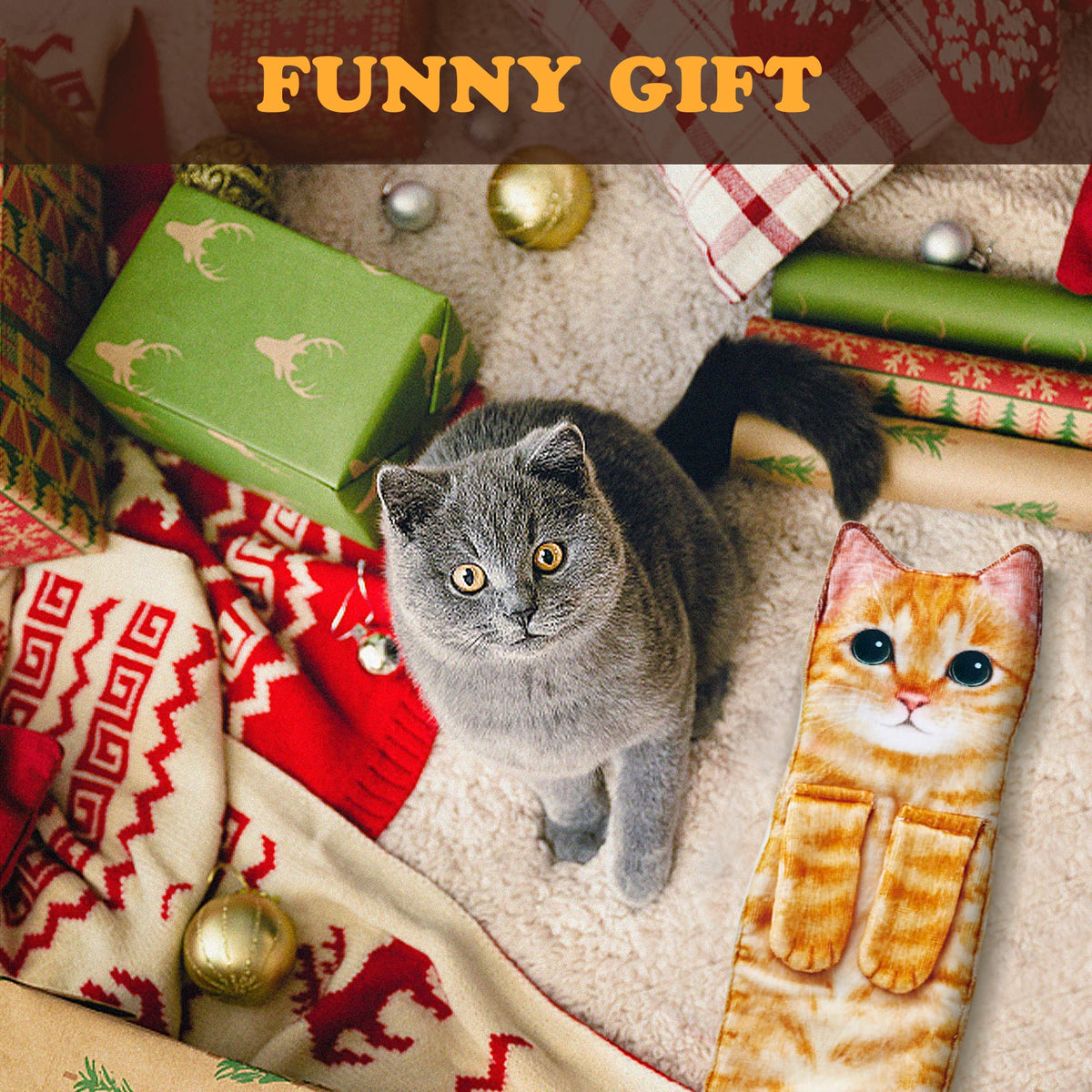 Funny Cat Hand Towels for Bathroom Kitchen, Hanging Decor Gifts for Women 🍁 All In One Marketplace Canada