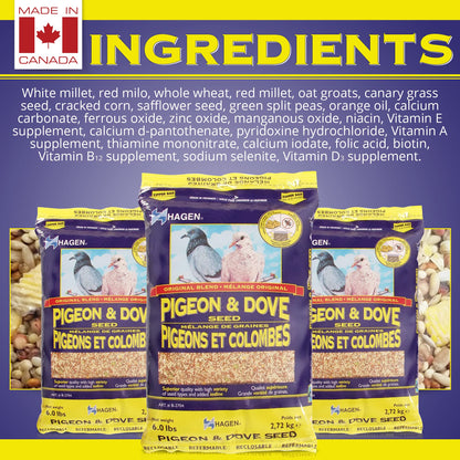Hagen Pigeon and Dove Staple VME Seeds, 6-Pounds 🍁 All In One Marketplace Canada