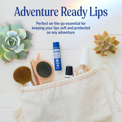 Dr. Bronner's - Organic Lip Balm (Peppermint, 4g, 6-Pack) - Made with Organic Beeswax and Avocado Oil, For Dry Lips, Hands, Chin or Cheeks, Jojoba Oil for Added Moisture, Cooling and Hydrating 🍁 All In One Marketplace Canada