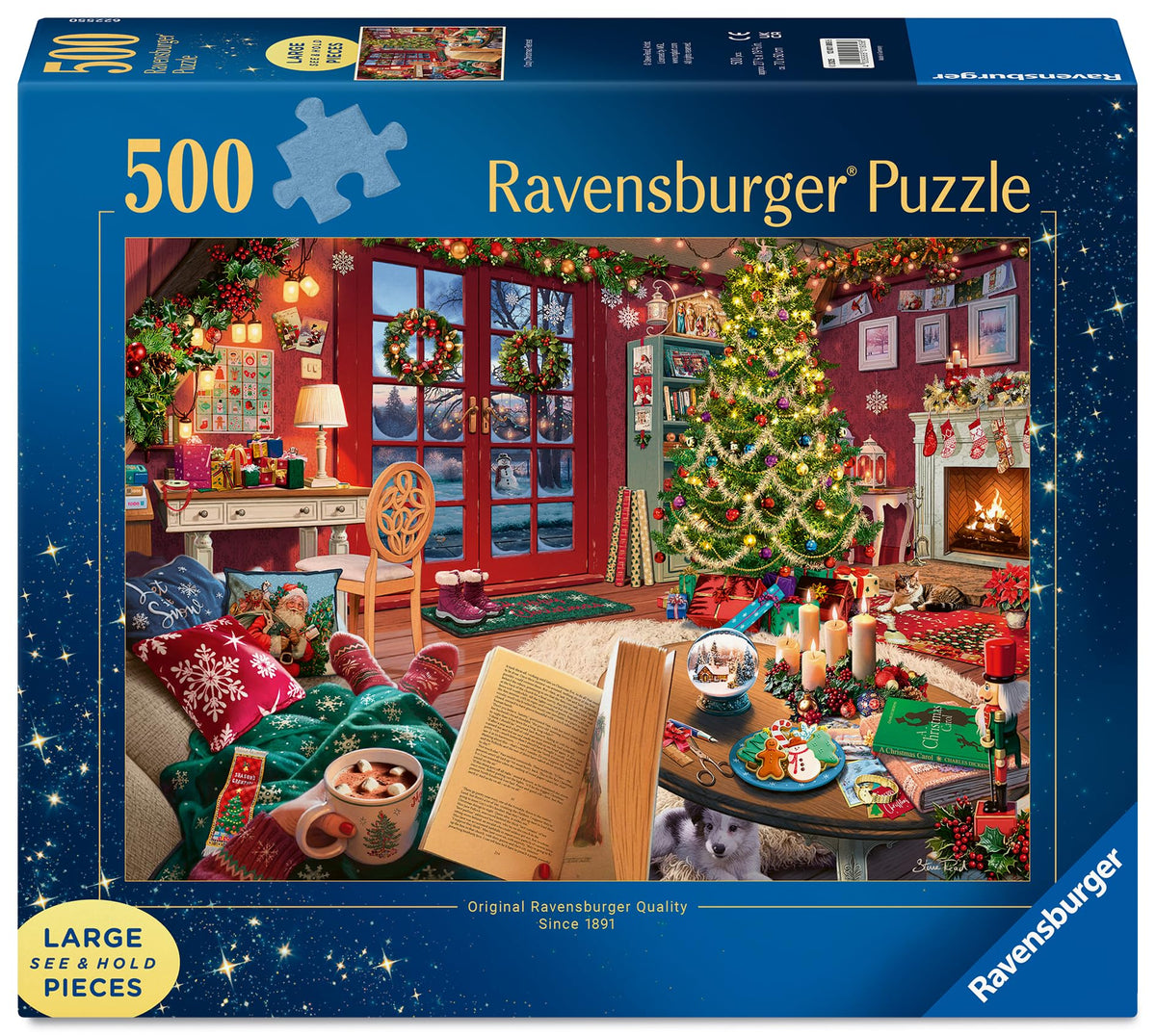 Ravensburger Cozy Christmas 500 Piece Large Format Jigsaw Puzzle for Adults 🍁 All In One Marketplace Canada