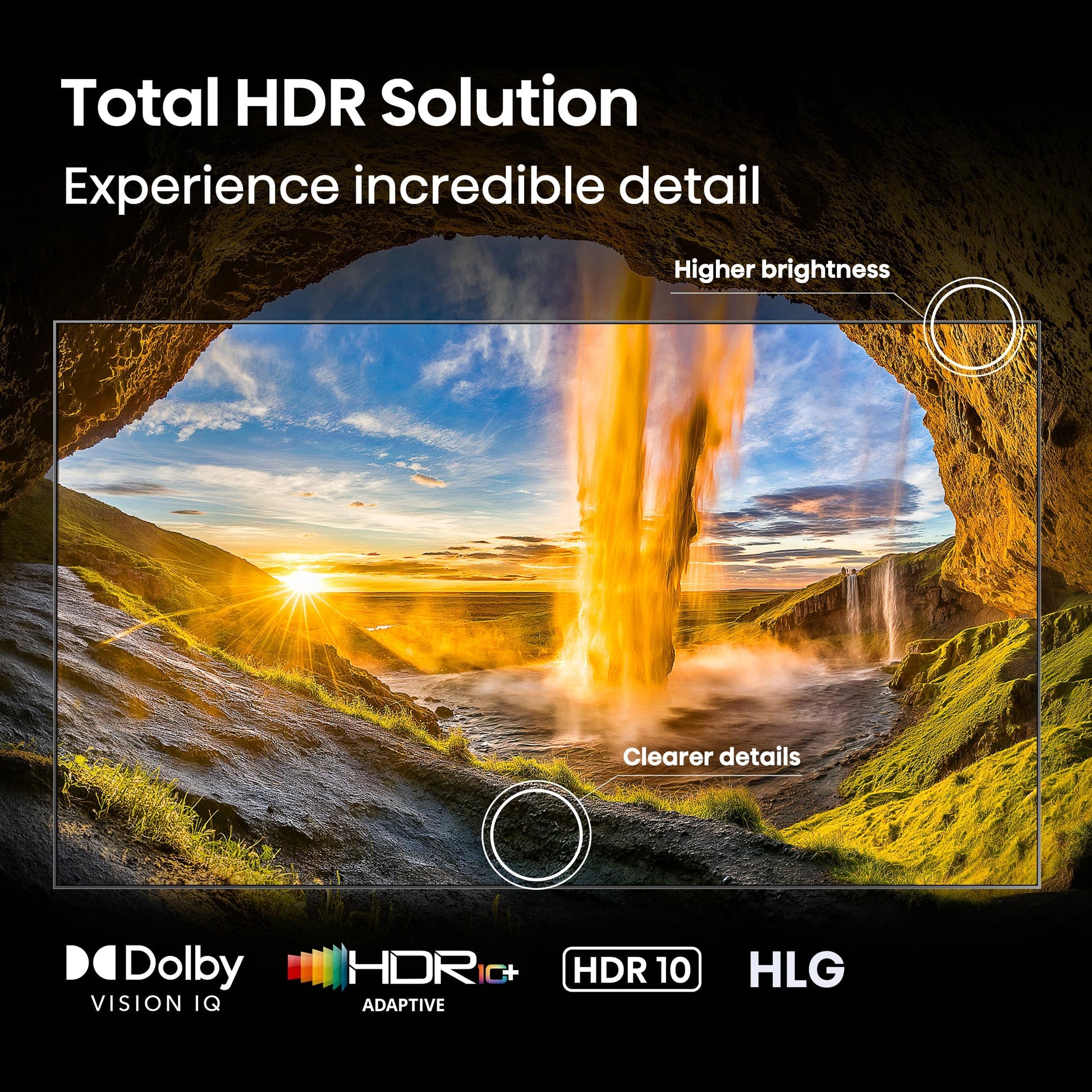 Hisense 55U68QF - 55" 4K UHD Best Value Mini-LED Smart Gaming Fire TV, QLED, Native 144Hz, Motion Rate 480, Dolby Vision IQ, Dolby Atmos, Game Mode Pro, Alexa Built in (2025 Model) Hisense