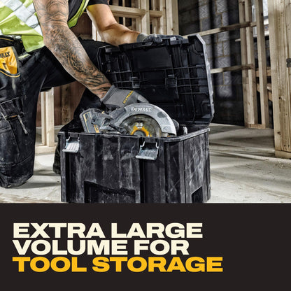 DEWALT TSTAK Tool Box, Deep (DWST17806), Black