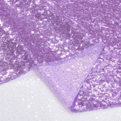 B-COOL Purple Table Runners 4 Pack 12x72 Inch Sequin Lavender Runner for Tables Halloween Party Decor Christmas Holiday Birthday Bridal Baby Shower Wedding Decorations