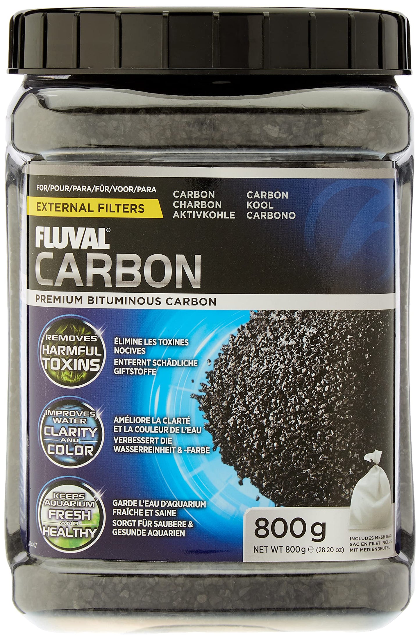 Fluval Carbon - 800 g (28.2 oz) Fluval