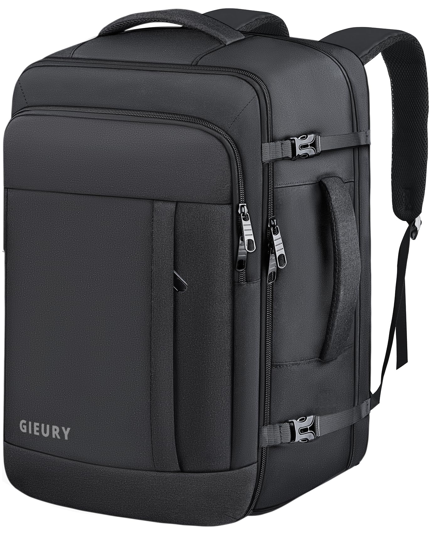 Carry On Backpack, 50L Travel Backpack, Luggage Backpack TSA Flight Approved Laptop Backpack for Men & Women, Large Expandable Backpack 40L Daypack Lightweight Business Weekender Bag, Black - Available at All In One Marketplace Canada