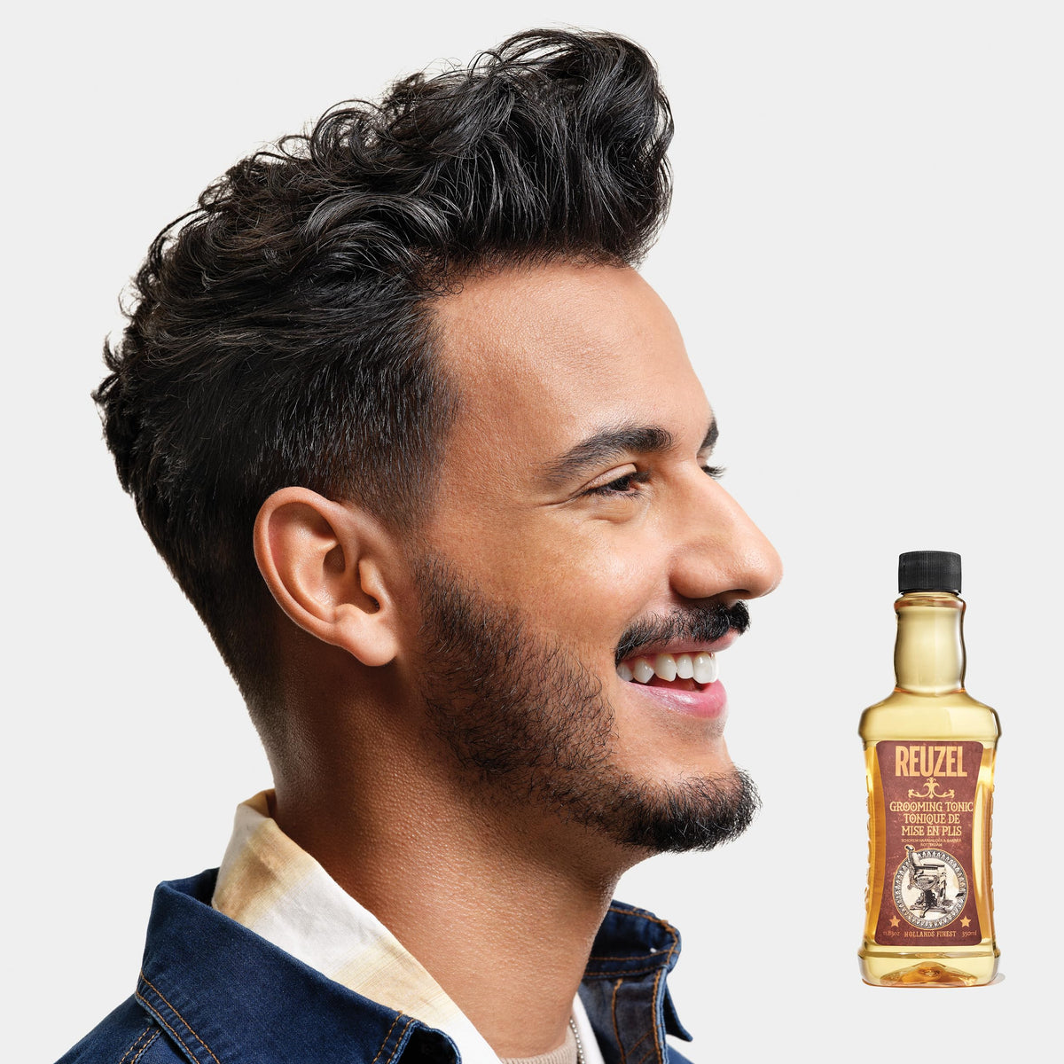 Reuzel Grooming Tonic - Pro Oil Treatment For Men With Organic And Natural Ingredients - Pure, Vegan Serum That Gives Hair Essential Strength And Moisture - Apple Peppermint Fragrance - 11.83 oz 🍁 All In One Marketplace Canada
