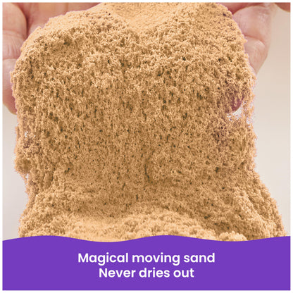 Kinetic Sand 5.5lb Brown Sand Amazon Exclusive, Sensory Toys, Ages 3+