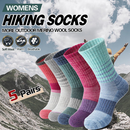Anlisim Merino Wool Hiking Running Socks for Women, Boot Work Crew Socks 🍁 All In One Marketplace Canada