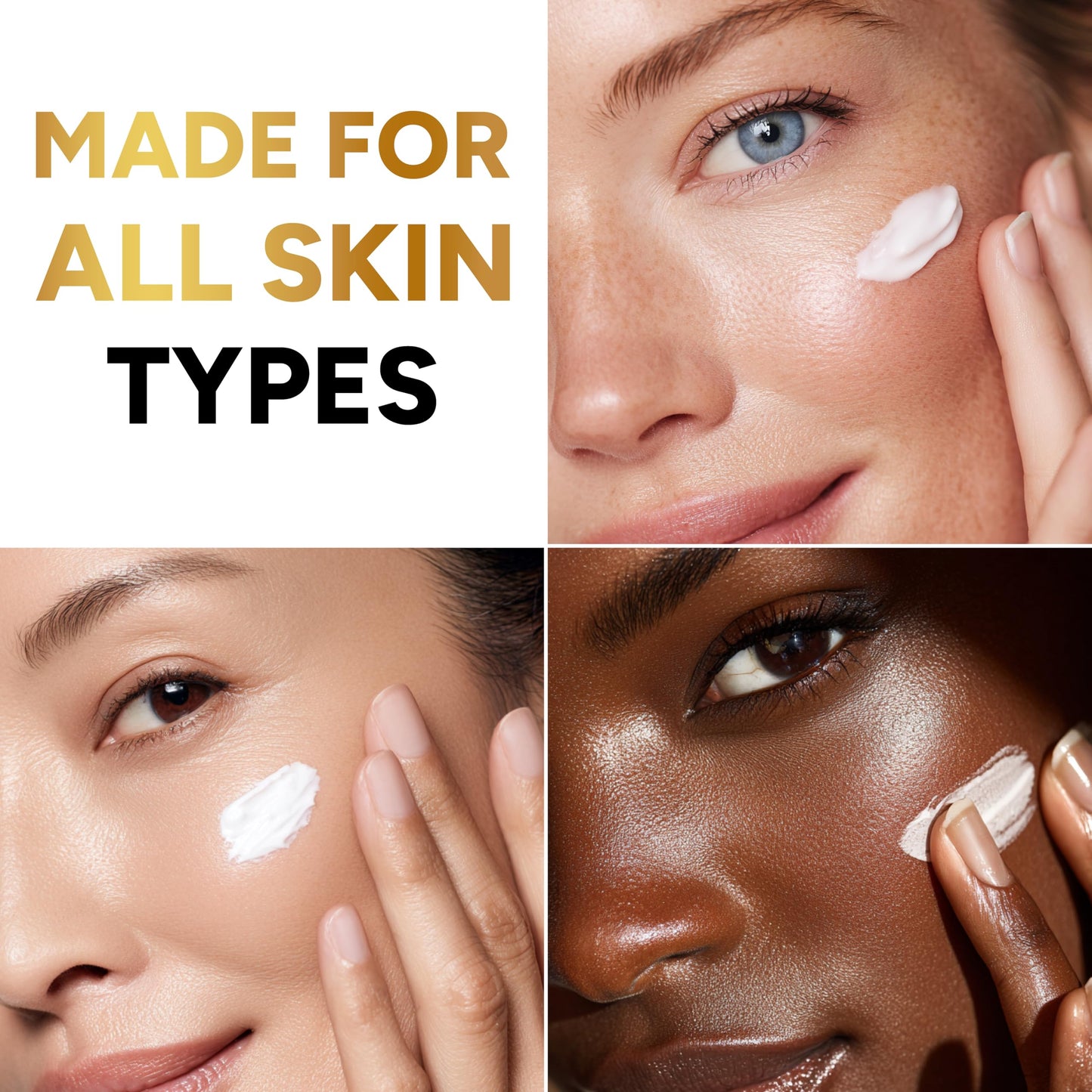 Retinol Cream for Face - Face Moisturizer with Hyaluronic Acid, Collagen - Lightweight Day and Night for Women and Men - Facial Cream, Neck & Décolleté - Non-Comedogenic, 50 ML - Available at All In One Marketplace Canada