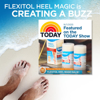 Flexitol Heel Magic for Treating Cracked and Dry Heels (70g) - Available at All In One Marketplace Canada