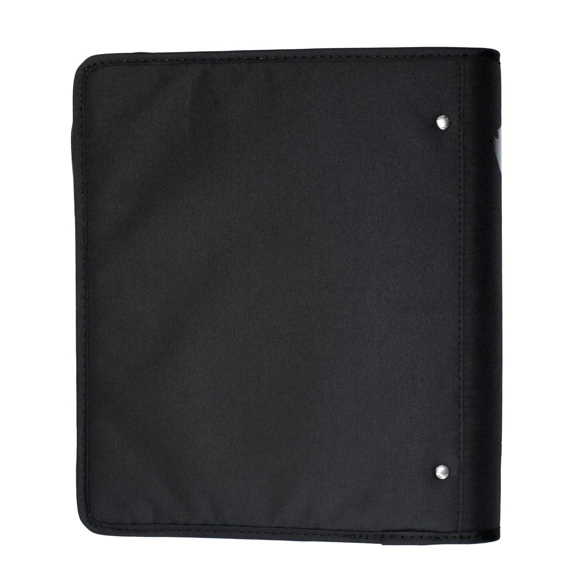 Five Star Zipper Binder, 2-Inch Capacity, Mesh Zippered Storage Pocket, 3-Pocket Expanding File, Assorted Graphics Covers, 1 Binder, Design May Vary (28174) Five Star