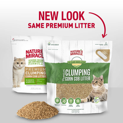 Nature's Miracle Premium Corn Cob Litter 18lbs