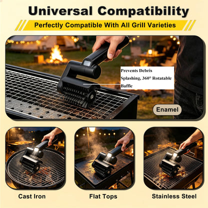 Gifts for Men Rechargeable Electric BBQ Brush Cordless Grill Cleaner with LED Light, Christmas Stocking Stuffers for Men Dad Husband Boyfriend, Ideal for Father’s Day Valentine's Day 🍁 All In One Marketplace Canada