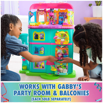 DreamWorks GABBY'S Dollhouse, 14 Pc Celebration Dollhouse, 25-Inches Tall, with Toy Figures, Doll House Furniture & 10 Sounds, Kids Toys for Girls & Boys Ages 3+ 🍁 All In One Marketplace Canada