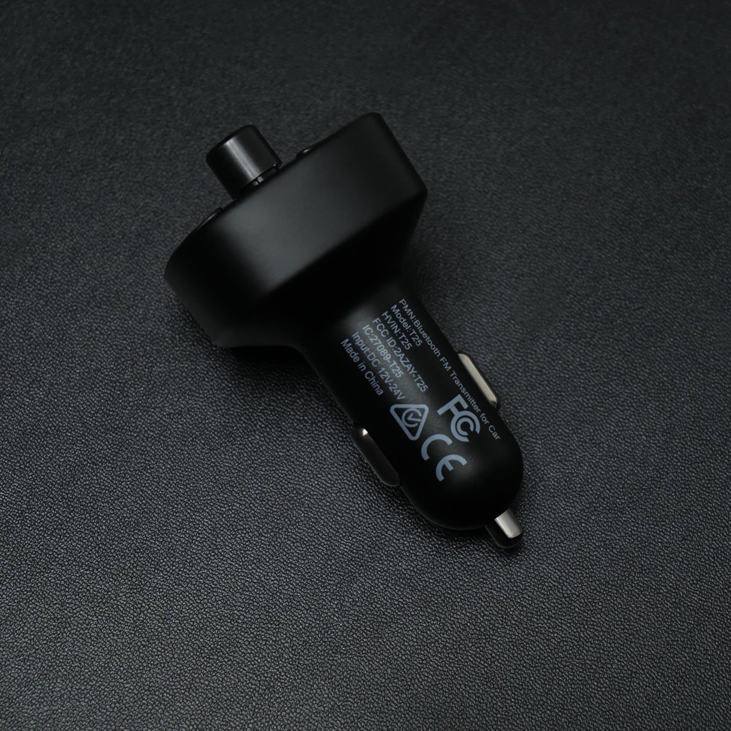 LENCENT FM Transmitter, Bluetooth FM Transmitter Wireless Radio Adapter Car Kit with Dual USB Charging Car Charger MP3 Player Support TF Card & USB Disk - Available at All In One Marketplace Canada