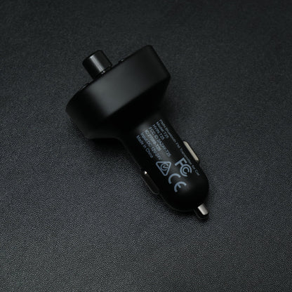 LENCENT FM Transmitter, Bluetooth FM Transmitter Wireless Radio Adapter Car Kit with Dual USB Charging Car Charger MP3 Player Support TF Card & USB Disk - Available at All In One Marketplace Canada
