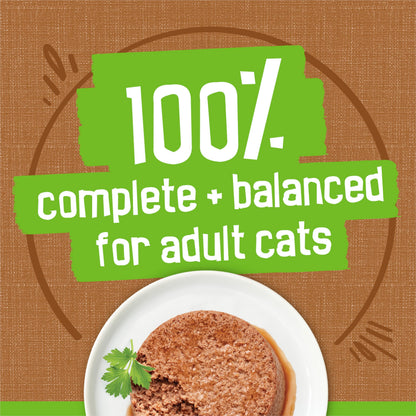 Friskies Chef's Dinner Wet Cat Food, Pate - 156 g Can (24 Pack) Friskies