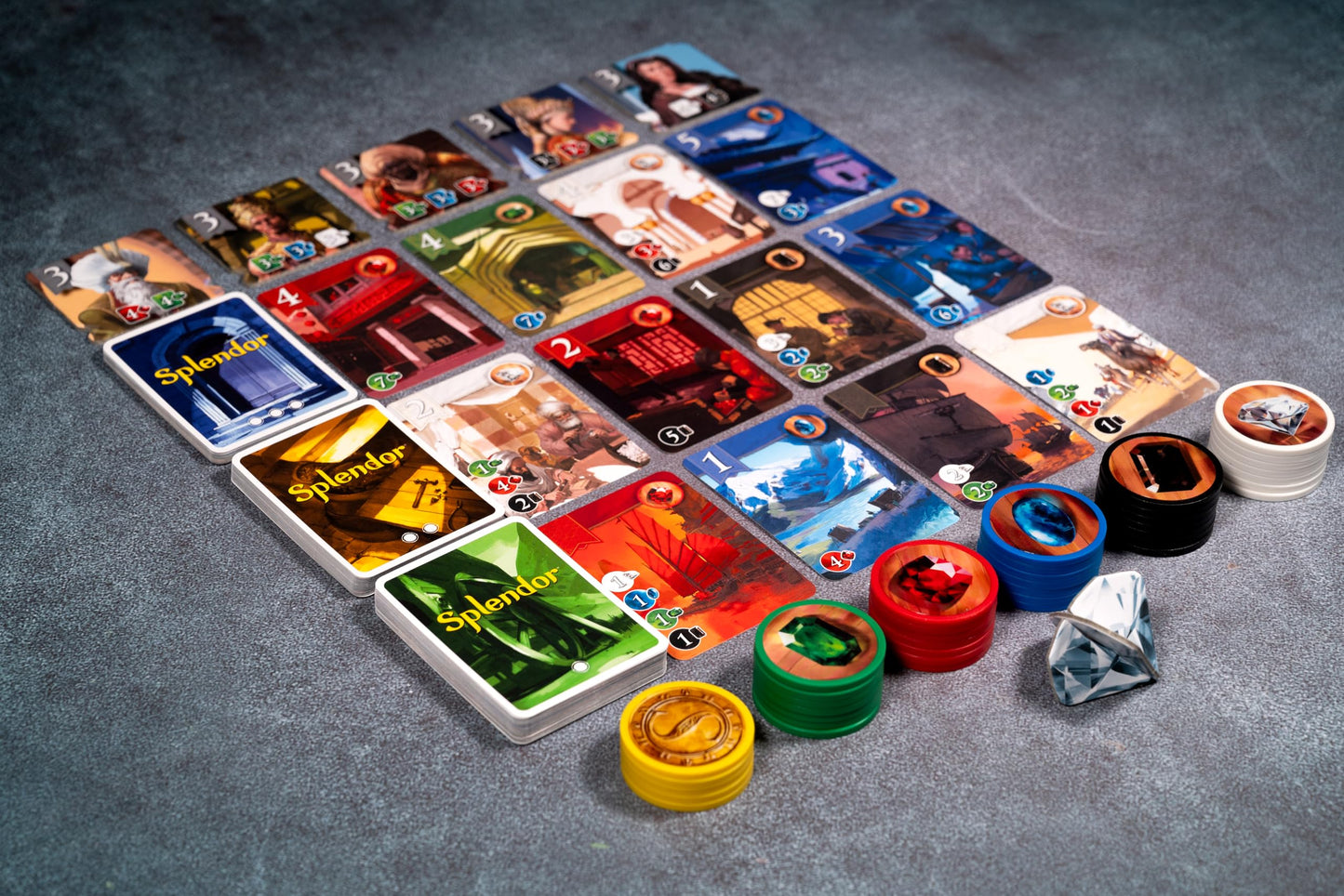 Splendor (Bilingual French/English Version) - A Game by Asmodee Space Cowboys