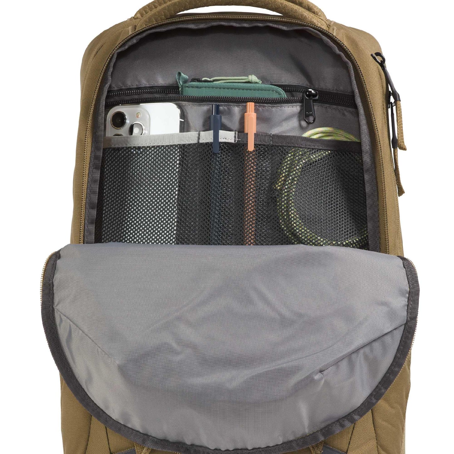 THE NORTH FACE Vault Everyday Laptop Backpack - Commuter Travel Bag, Water-Repellent Finish, Spacious Compartment, Cedar, One Size
