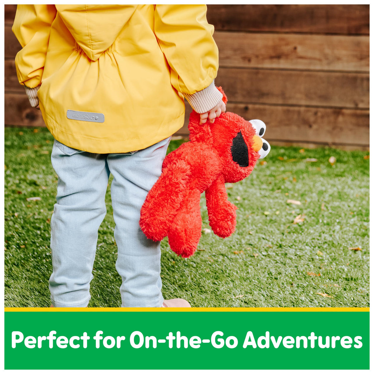 GUND Sesame Street Official Elmo Take Along Buddy Plush, Premium Plush Toy for Ages 1 & Up, Red, 13