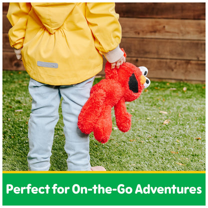 GUND Sesame Street Official Elmo Take Along Buddy Plush, Premium Plush Toy for Ages 1 & Up, Red, 13