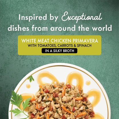 Fancy Feast Medleys Wet Cat Food, White Meat Chicken Primavera - 85 g Can (24 Pack) Fancy Feast