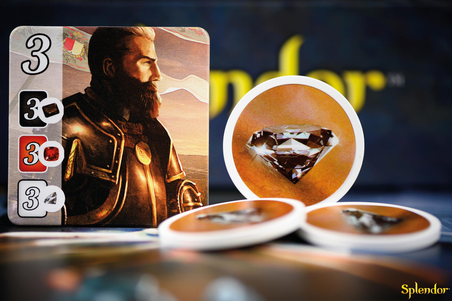 Splendor (Bilingual French/English Version) - A Game by Asmodee Space Cowboys