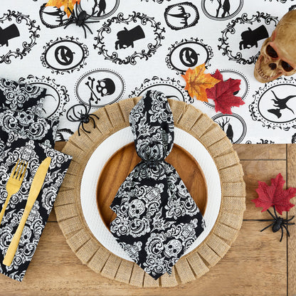DII Napkin Rings for Halloween, Parties, Everyday, Set of 6, Spider