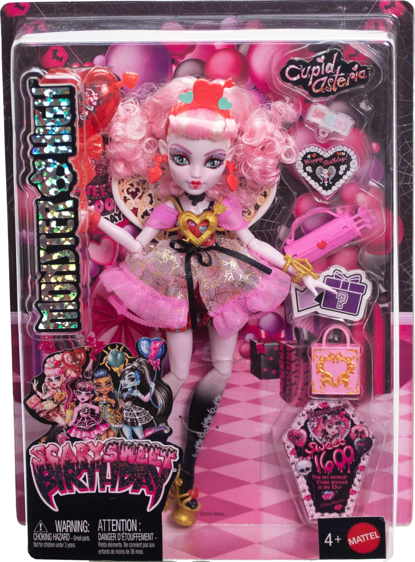 Monster High Scary Sweet Birthday Cupid Asteria Doll 🍁 All In One Marketplace Canada