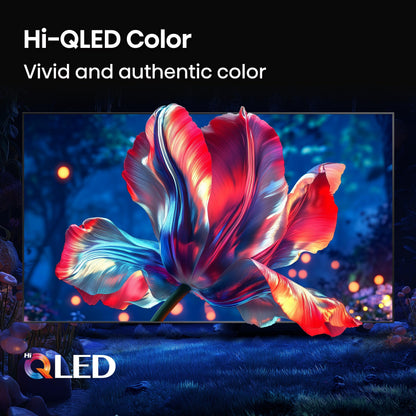 Hisense 50E6SF - 50" E6 Series Hi-QLED 4K UHD Smart Fire TV, AI Light Sensor, Dolby Vision · Atmos, Voice Remote with Alexa, Motion Rate 120, HDR 10+ Adaptive, Game Mode Plus (2026 New Model)