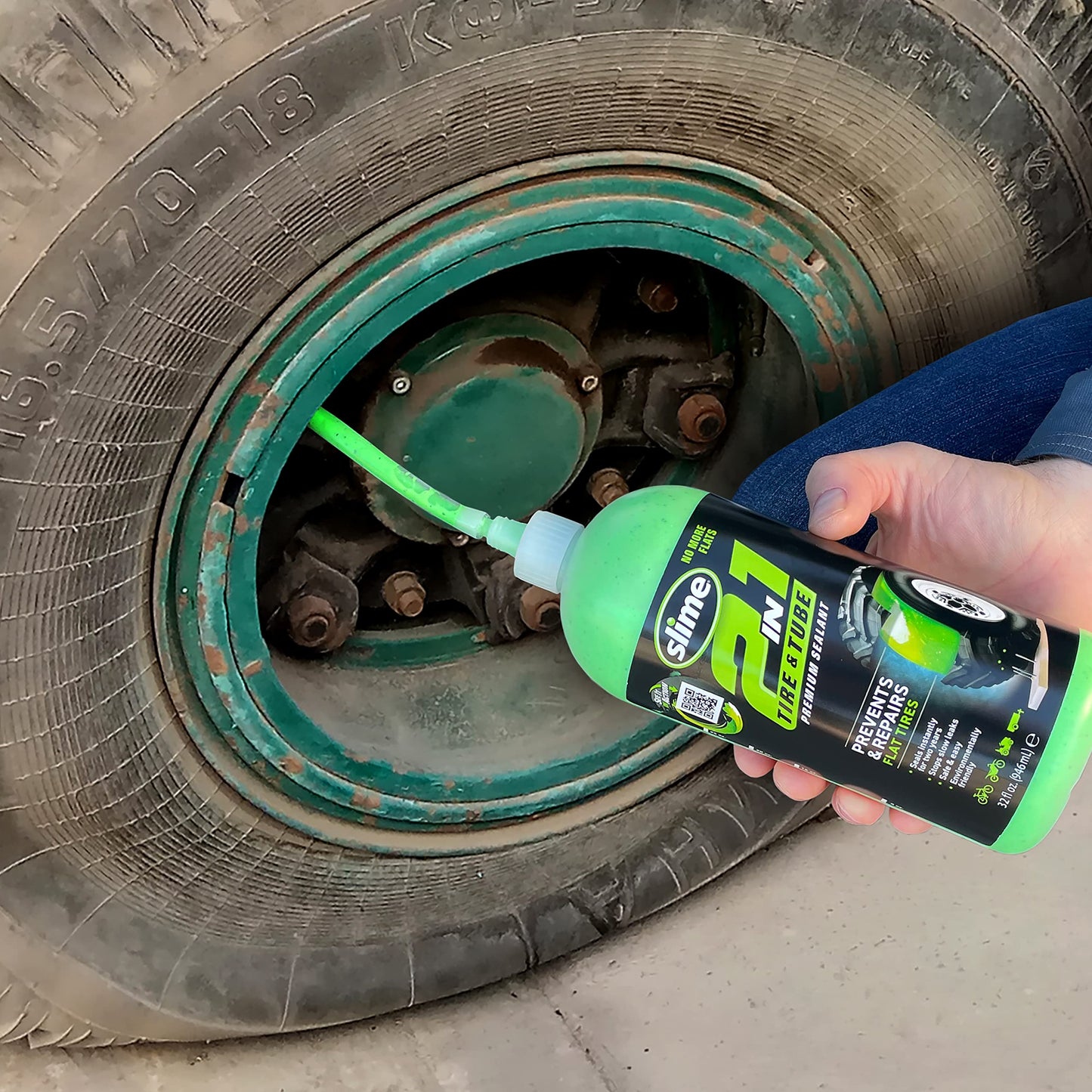 Slime 2-in-1 Tire & Tube Sealant, 946mL 🍁 All In One Marketplace Canada