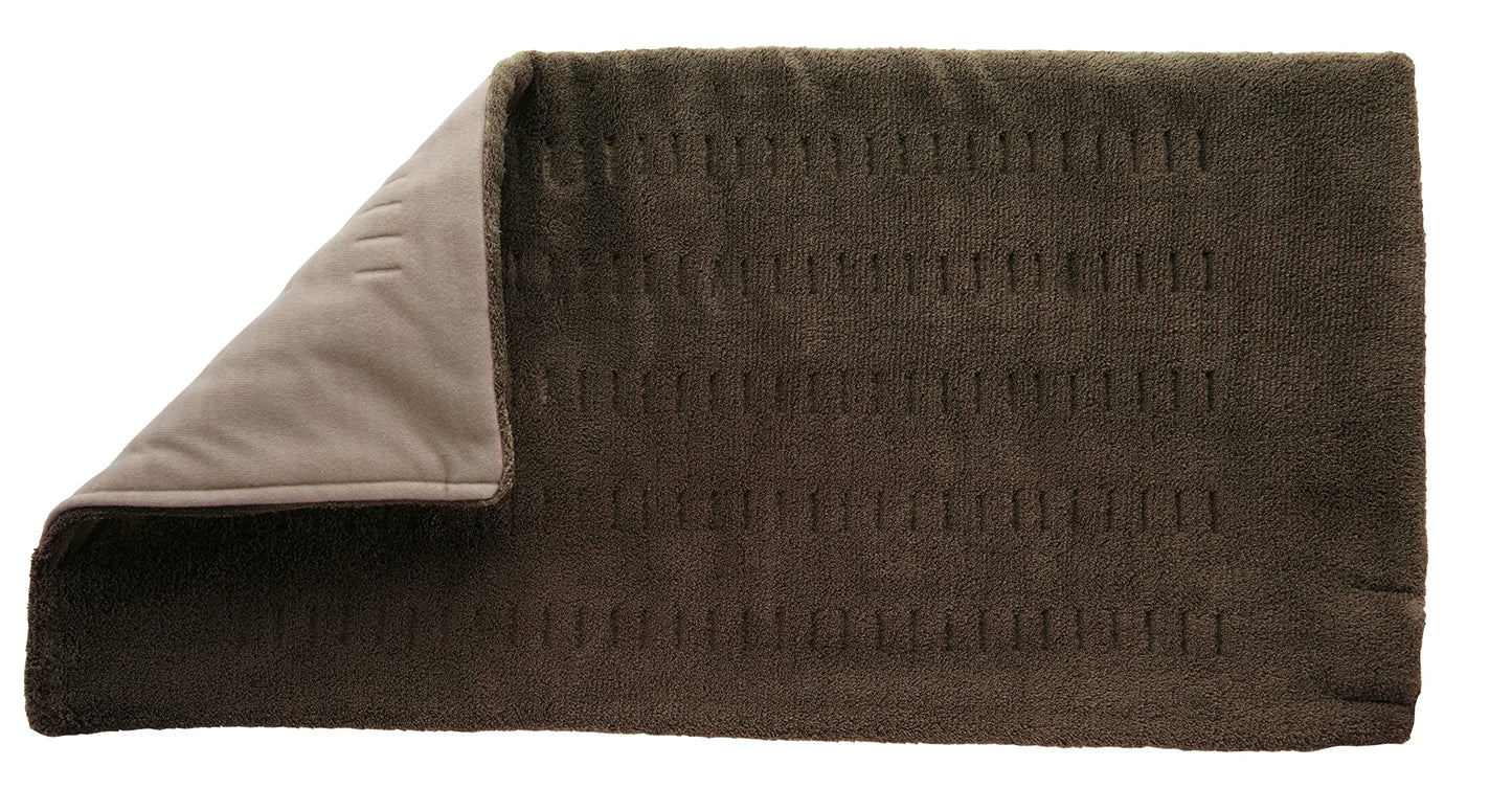 Sunbeam Premium Heating Pad with XpressHeat Technology - Electric Heating Pad for Neck, Shoulder and Back Pain, King Size, Brown - Available at All In One Marketplace Canada