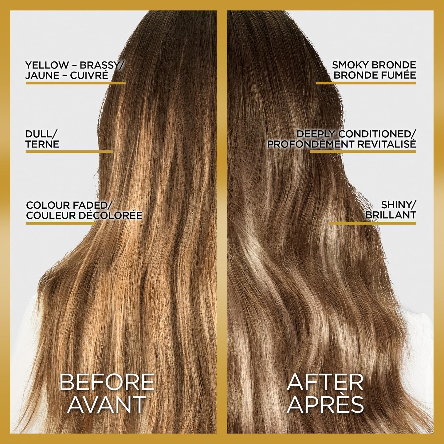 L'Oreal Paris Le Color Gloss One Step Toning Hair Gloss Treatment, Smoky Bronde, Enhance Your Shine with this Semi Permanent Hair color, 1 Kit 🍁 All In One Marketplace Canada