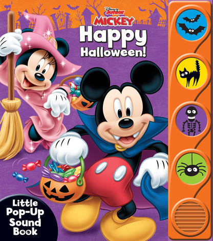 Disney Jr. La Maison de Mickey : Joyeux Halloween ! Livre sonore - PI Kids