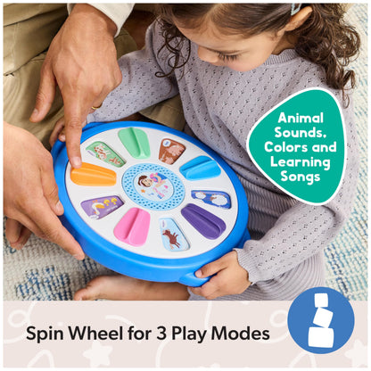 Ms. Rachel Official Spin Along Learning Wheel with 3 Learning Play Modes, Educational Toys & Toddler Toys for Girls & Boys Ages 1-3+ 🍁 All In One Marketplace Canada