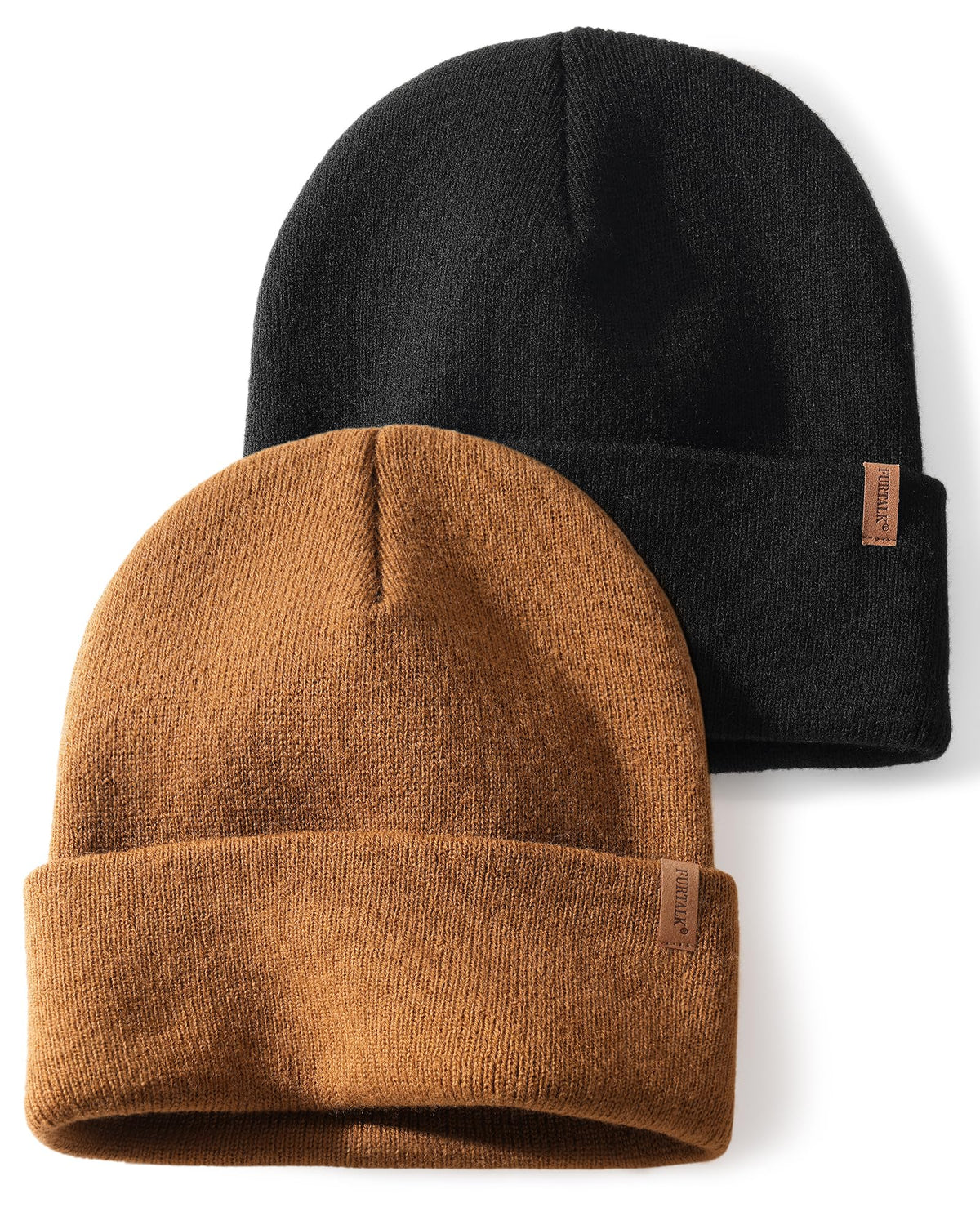 FURTALK Unisex Cuffed Beanie Thick Double Knit Winter Skull Cap 🍁 All In One Marketplace Canada