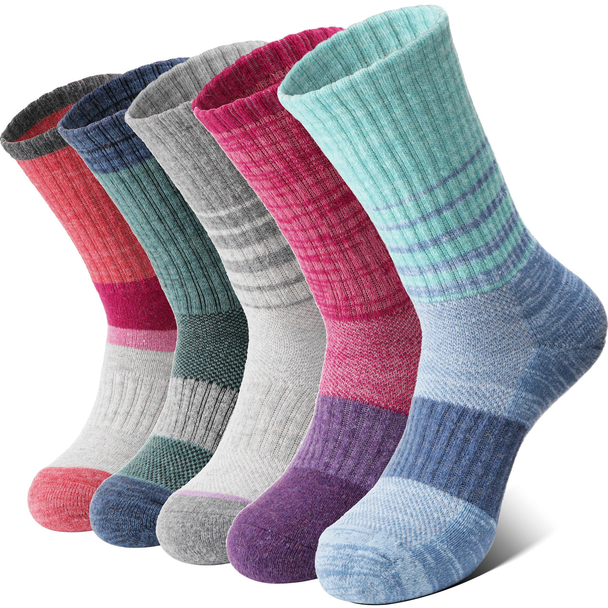 Anlisim Merino Wool Hiking Running Socks for Women, Boot Work Crew Socks 🍁 All In One Marketplace Canada