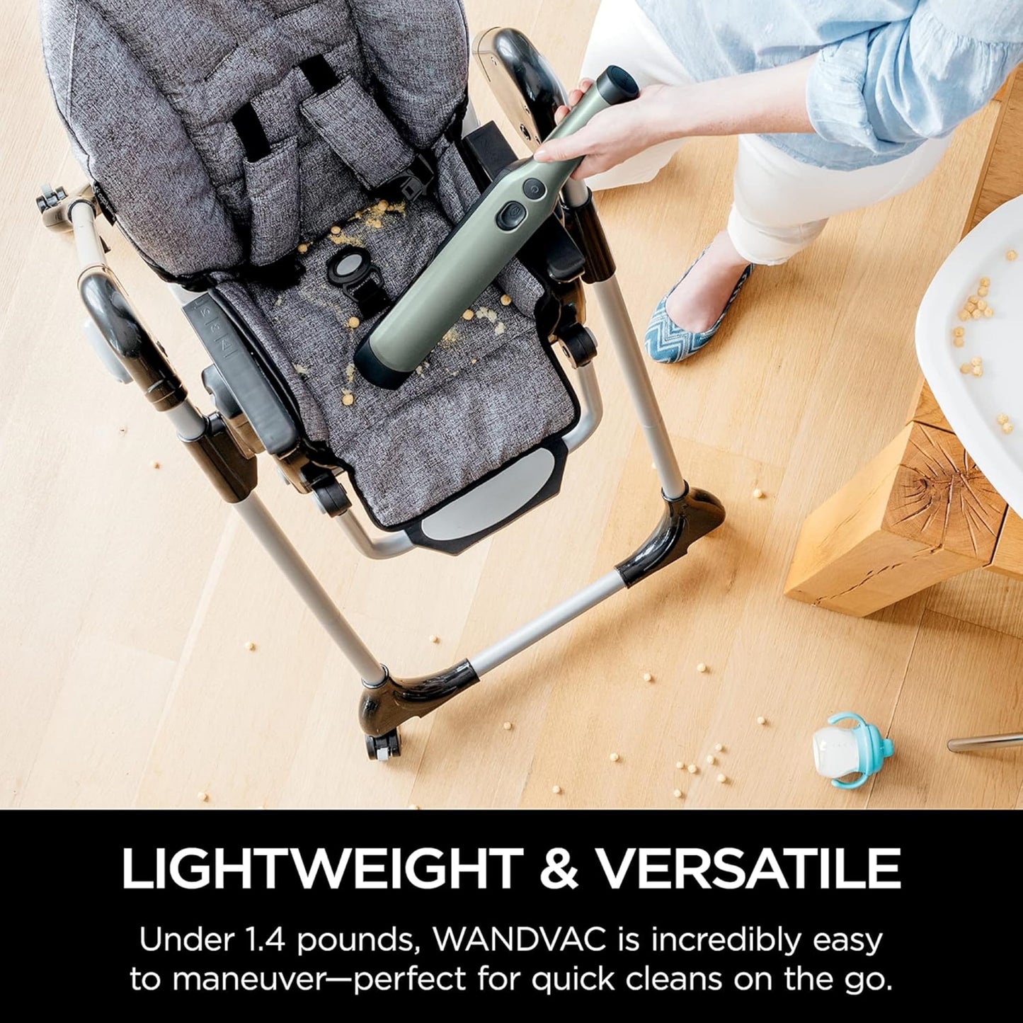 Shark WANDVAC Handheld Vacuum, Lightweight at 1.4 Pounds with Powerful Suction, Charging Dock, Single Touch Empty and Detachable Dust Cup, WV200C (Canadian Version) - Available at All In One Marketplace Canada