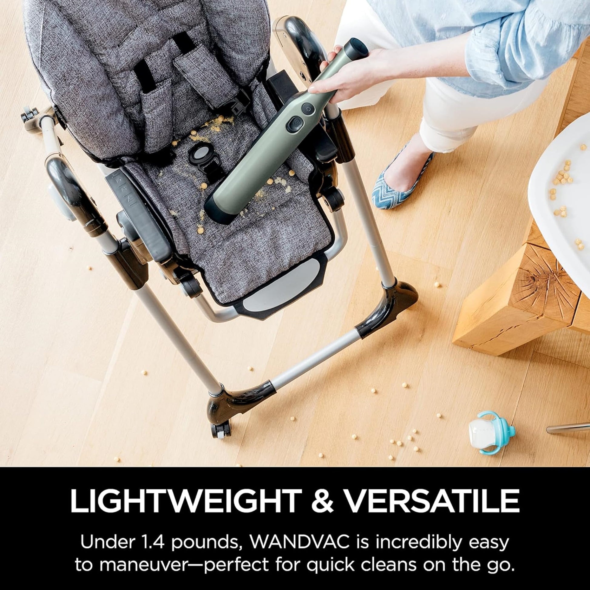 Shark WANDVAC Handheld Vacuum, Lightweight at 1.4 Pounds with Powerful Suction, Charging Dock, Single Touch Empty and Detachable Dust Cup, WV200C (Canadian Version) - Available at All In One Marketplace Canada